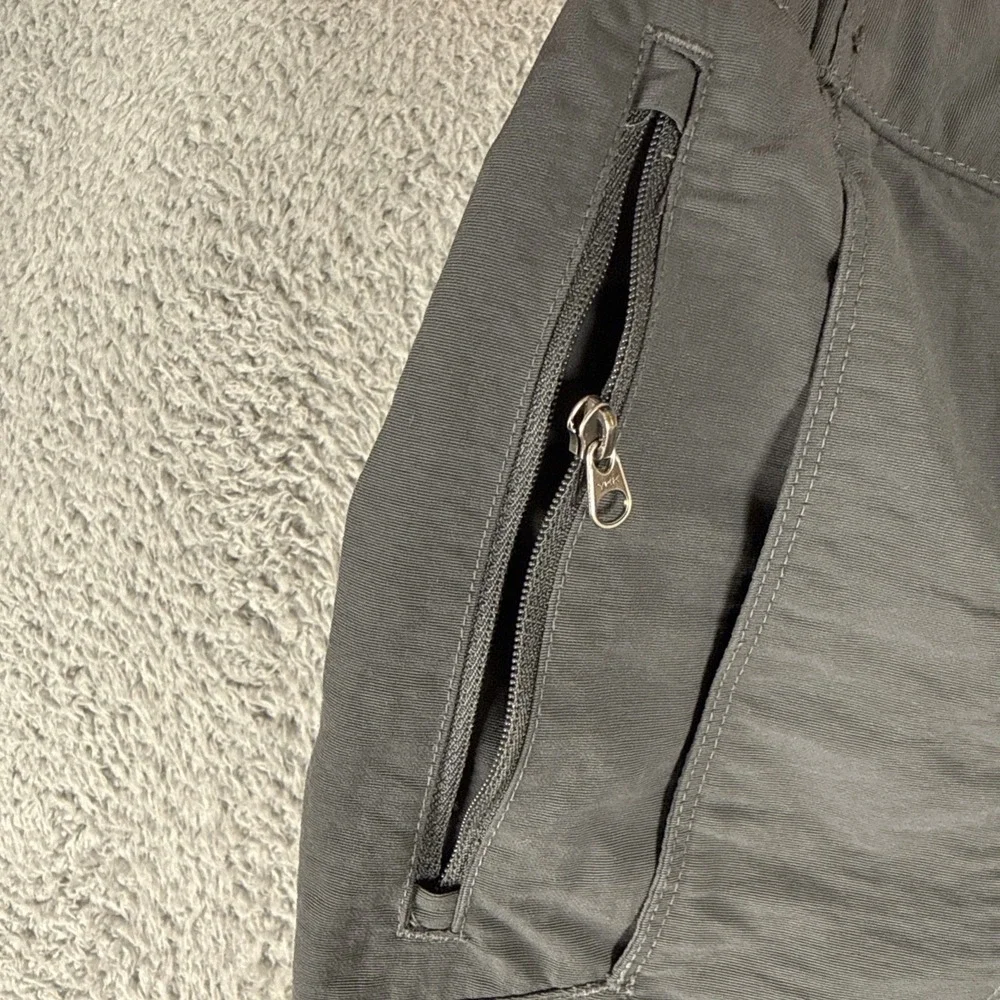 The North Face Pants Men's Large (38x30) Gray Convertible Hiking Zip Off Outdoor